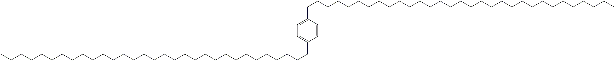 1,4-Di(hentriacontan-1-yl)benzene Struktur