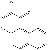 2-Bromo-1H-naphtho[2,1-b]pyran-1-one Struktur