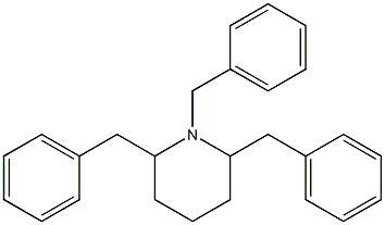 1,2,6-Tribenzylpiperidine Struktur