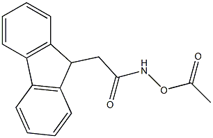 N-Acetoxy-9H-fluorene-9-acetamide Struktur