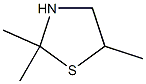 2,2,5-Trimethylthiazolidine Struktur