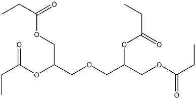 3,3'-Oxybis(1,2-propanediol dipropionate) Struktur