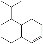 1,2,3,4,5,6-Hexahydro-4-isopropylnaphthalene Struktur