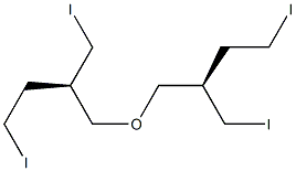 (+)-[(R)-3-Iodo-1-(iodomethyl)propyl]methyl ether Struktur