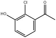 1-(2-Chloro-3-hydroxyphenyl)ethanone Struktur