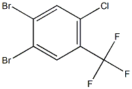 1,2-Dibromo-4-chloro-5-trifluoromethyl-benzene Struktur