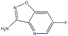 6-Fluoro-isoxazolo[4,5-b]pyridin-3-ylamine Struktur