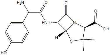 Amoxicillin  Impurity 1 Struktur