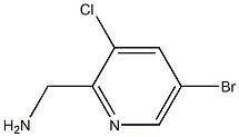 (5-Bromo-3-chloro-pyridin-2-yl)-methyl-amine Struktur