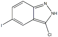 3-Chloro-5-iodo-2H-indazole Struktur