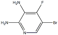 5-Bromo-4-fluoro-pyridine-2,3-diamine Struktur