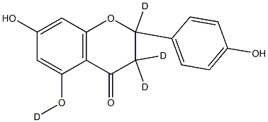 Naringenin D4 Struktur