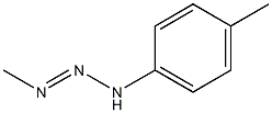 1-METHYL-3-P-TOLYLTRIAZENE [FOR ESTERIFICATION] 1-methyl-3-p-tolyltriazene [for esterification] Struktur