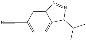 1-ISOPROPYL-1H-BENZOTRIAZOLE-5-CARBONITRILE Struktur