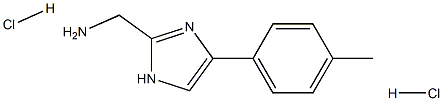 C-(4-P-TOLYL-1H-IMIDAZOL-2-YL)-METHYLAMINE 2HCL Struktur