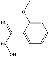 N-HYDROXY-2-METHOXY-BENZAMIDINE Struktur