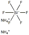 Ammonium hexafluorosilicate Struktur