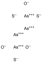 Arsenic(III) sulfide oxide Struktur