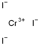 Chromium(III) iodide Struktur