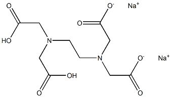 Disodium dihydrogen EDTA Struktur