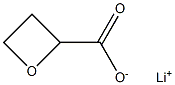 Lithium monoethylene glycolate Struktur