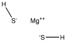 Magnesium bisulfide Struktur