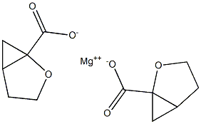 Magnesium diethylene glycolate Struktur