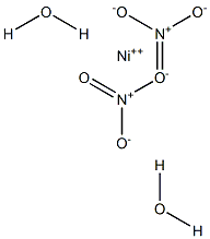 Nickel(II) nitrate dihydrate Struktur