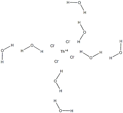 Thorium(IV) chloride octahydrate Struktur