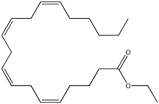 Arachidonic Acid-Ethyl Ester  (Unlabeled) Struktur