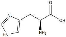 L-Histidine-(ring)-2-13C Struktur