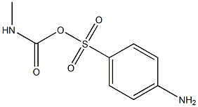 Methyl p-aminobenzenesulfonyl carbamate Struktur