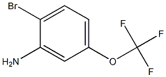 2-Bromo-5-trifluoromethoxyaniline Struktur