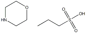 Morpholine propanesulfonic acid Struktur