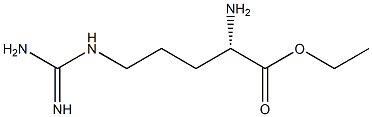 Arginine ethyl ester Struktur