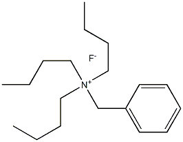 Benzyltributylammonium fluoride Struktur