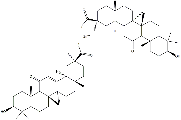 Zinc Glycyrrhetate Struktur