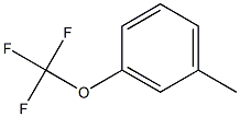 3-trifluoromethoxytoluene Struktur