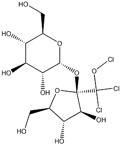 Trichlorosucrose Struktur