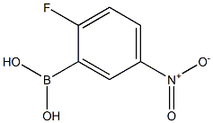 5-Nitro-2-fluorophenylboronic acid Struktur