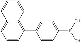 4-(naphthalene-1-yl)phenylboronic acid Struktur