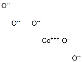 Cobalt pentoxide Struktur