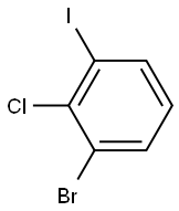 2-chloro-3-iodobromobenzene Struktur