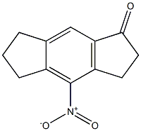 4-Nitro-3,5,6,7-tetrahydro-2H-S-indacen-1-one, Technical Grade 5% Struktur