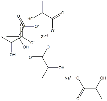 SodiumZirconiumLactateSolution Struktur