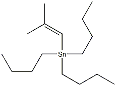 2-METHYL-1-(TRIBUTYLSTANNYL)PROPENE Struktur