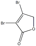 3,4-DIBROMOFURAN-2(5H)-ONE Struktur