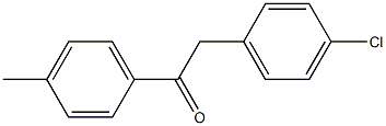 4-chlorobenzyl 4-methylphenyl ketone Struktur