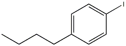 4-Butyliodobenzene. Struktur