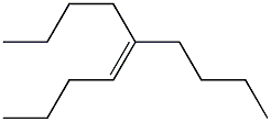 5-Butyl-4-nonene. Struktur